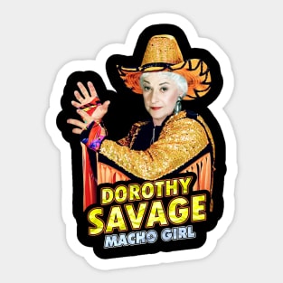 The Golden Girls Bea Arthur Sticker